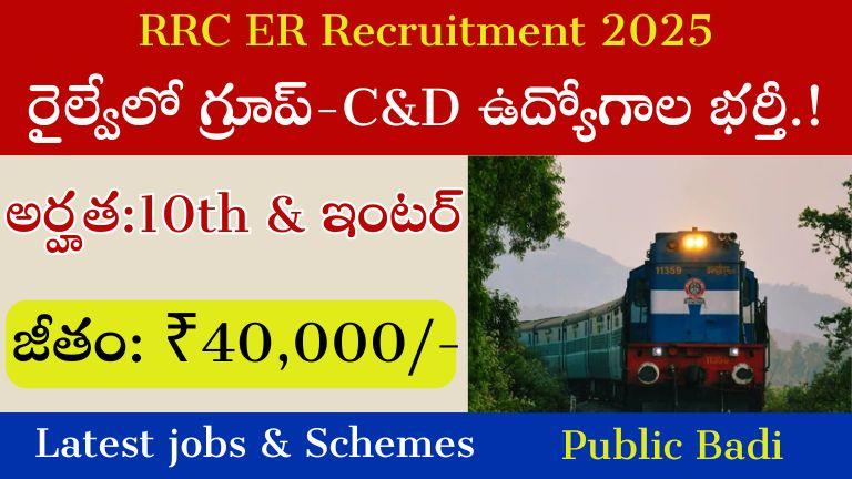 RRC ER Recruitment 2025
